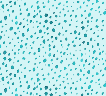 watercolour polka dots